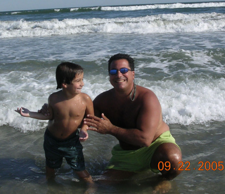 My son and I - 9/2005