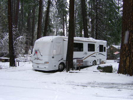 Motorhome at Yosemite National Park