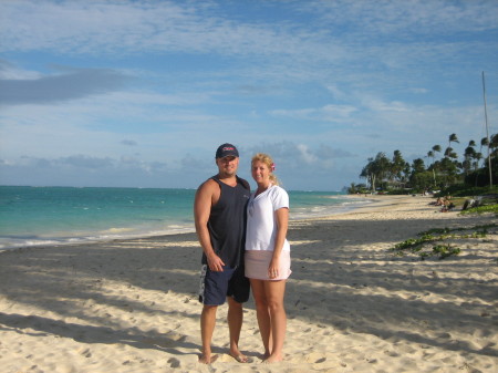 Jonathon and me-Hawaii 2007