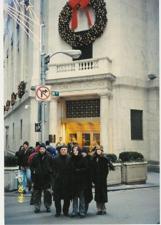 Family in New York for Millenium