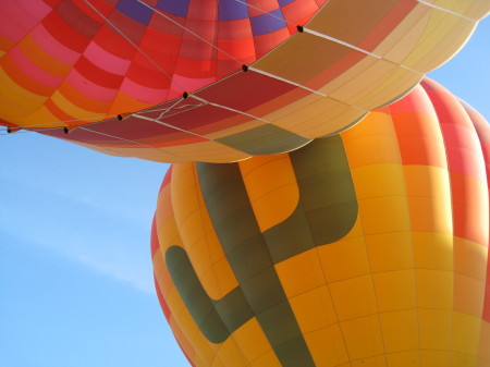 Hot Air Balloon Kiss