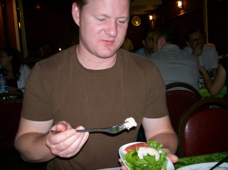 Istanbul 2007 - Eating brain!