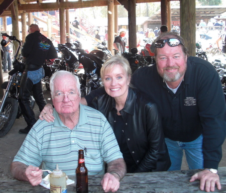 Bike Week with Eddie & Dad for his 80th!