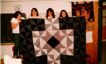 Quilting class 1980