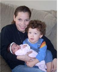 My sister (Amy) and my children