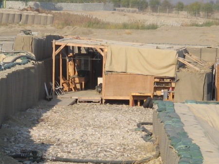 Work area in Jalalabad, Afghanistan