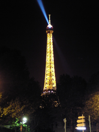 Eiffel at night