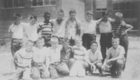 1954 - Our 5th grade gym class