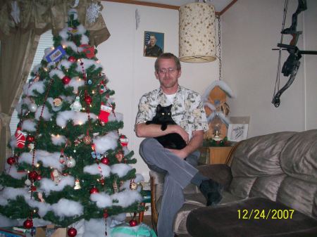 Me & Bo at christmas 2007