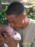 chance w/ his  baby niece, jaidin!!