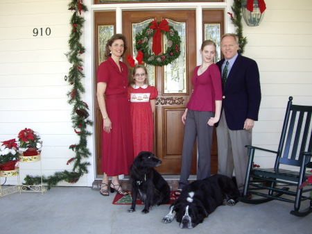 (Wilson) Chapman family Christmas photo 2007