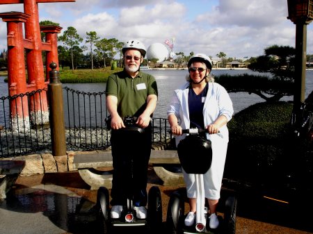 Segways at Epcot