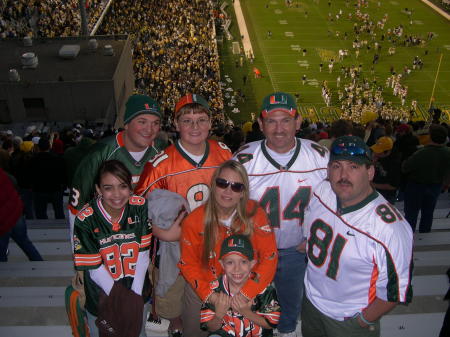 The whole Canes clan!!