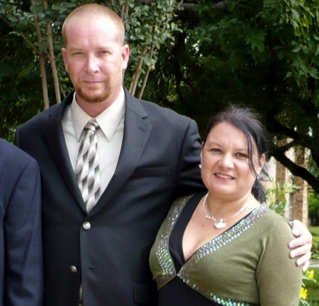 My husband Dan and myself 2007