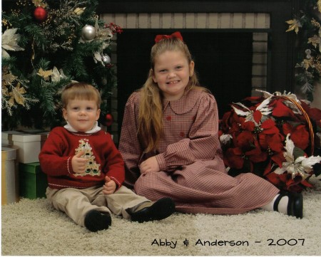Grandbabies - Abby & Anderson