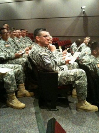 My son Staff Sgt Richard Flanders graduates