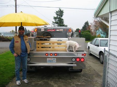 Steve's new welding rig bed 11-7-07