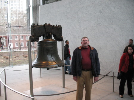 The Liberty Bell and me.