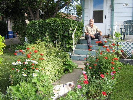 OUR FRONT YARD IN DIDSBURY ALBERTA