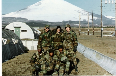 Me and some of the guys at Camp Fuji, Japan