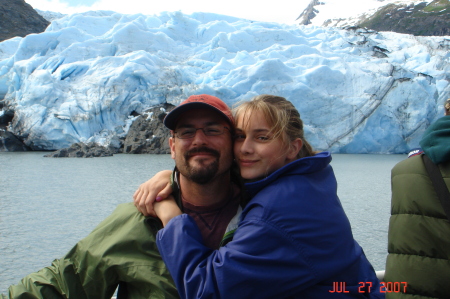 My daughter and I in Alaska