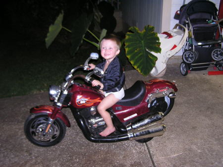 Nanna's motorcycle baby