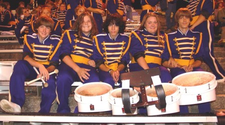Kt and some of her drum bums