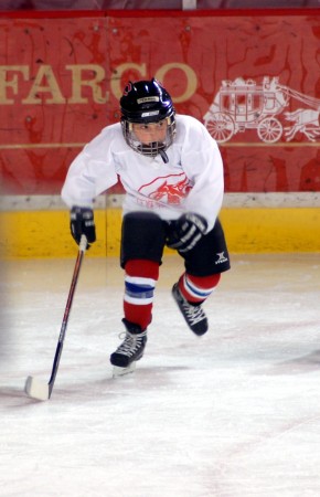 My little hockey player