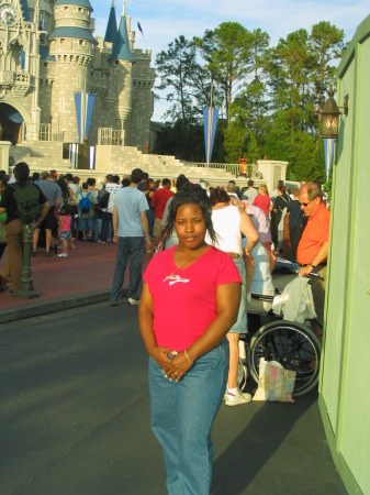 Me on my HoneyMoon at Disney World