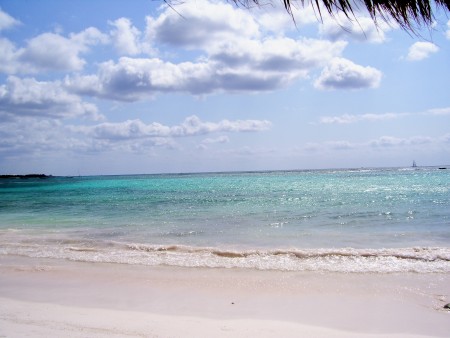 The beach in Tulum