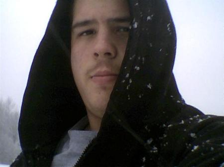 me in da snow