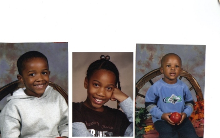 Tyler 5, Tylea 9 and lil'Tyree 2 1/2