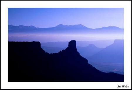 Dead Horse Point right after dawn