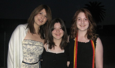 May 2008 -Cherise and daughters-Graduation