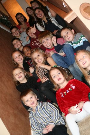 Christmas 2009 My 16 Grandkids!