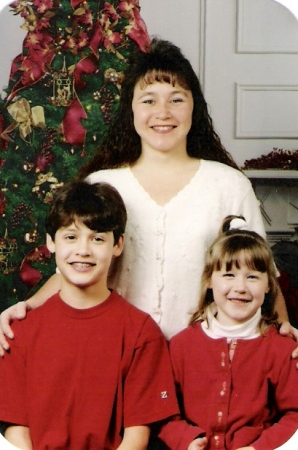 Angela, Kenny, & Alisha Christmas 2002