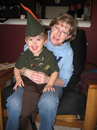 Lisa & Grandson Dylan At Halloween '07