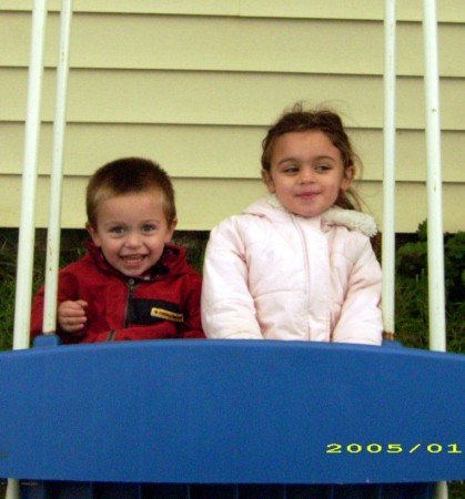 These are my two youngest kids. Izabelle 5 and Elijah 2