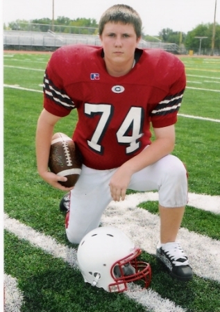 my son's JJHS football photo