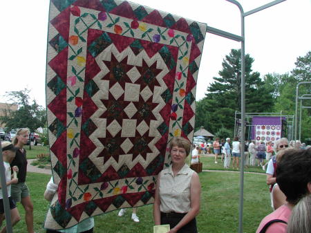 Tina and Quilt