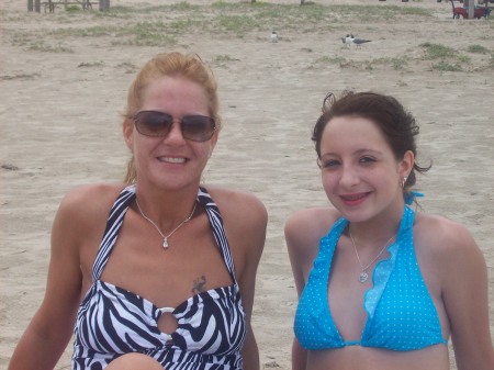 karissa and i in padre island