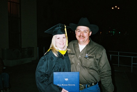 Graduated from Texas Wesleyan Dec '04