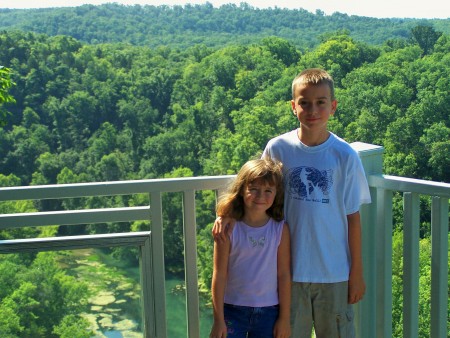 Kailey (1st Grade) and Ethan (6th Grade)