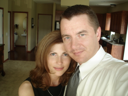 My wife Lori and I.