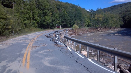 One of the safer stretches of Rte. 131