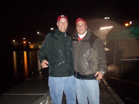 Myself & one of my best friend's Chip at RU vs. Army 2007