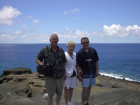 W/ Mom & Dad in Hawaii