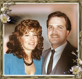 Daughter Kerry and husband Jonathan Thomas