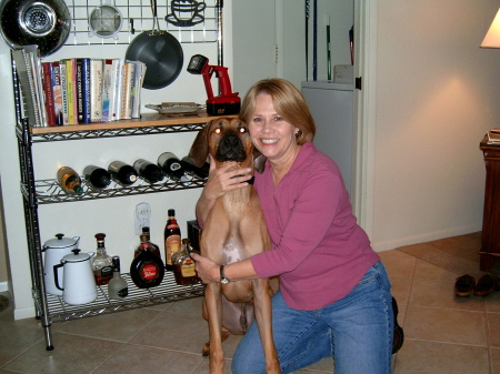 Me and one of my Grand-dogs!