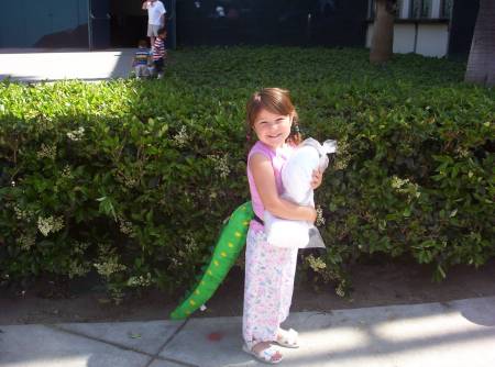 Tessa at the Wiggles Show